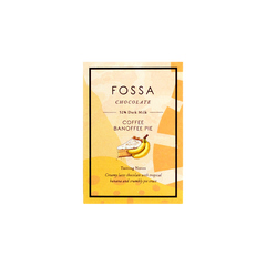 Fossa - Coffee Banoffee Pie - 52% Dark Milk Chocolate - 50 g