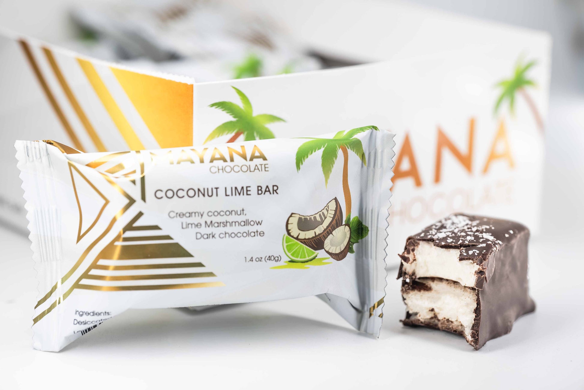 Mayana - Coconut Lime Bar Mini - 1.4 oz.