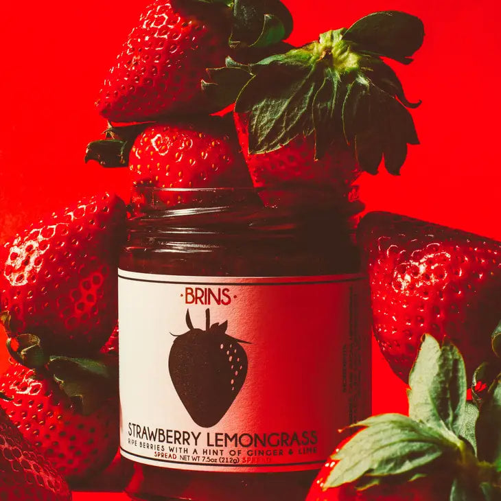 BRINS - Strawberry Lemongrass Spread & Preserve