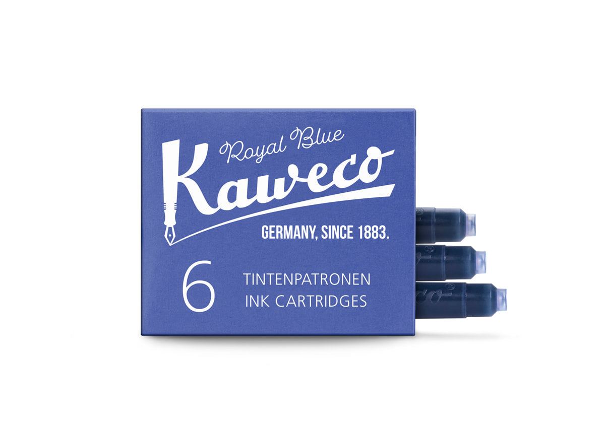 Kaweco - Ink Cartridges - Royal Blue - 6 Pieces