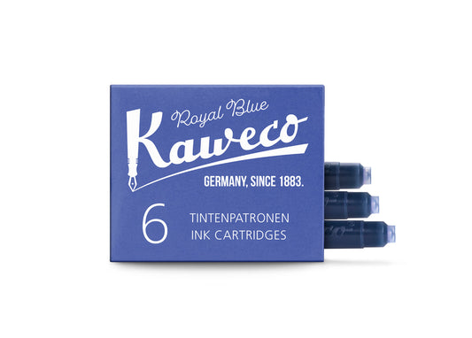 Kaweco - Ink Cartridges - Royal Blue - 6 Pieces