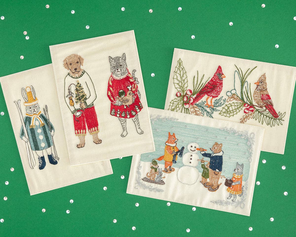 Coral & Tusk - Snowman Card