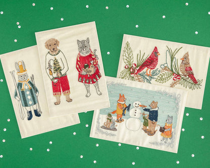 Coral & Tusk - Snowman Card
