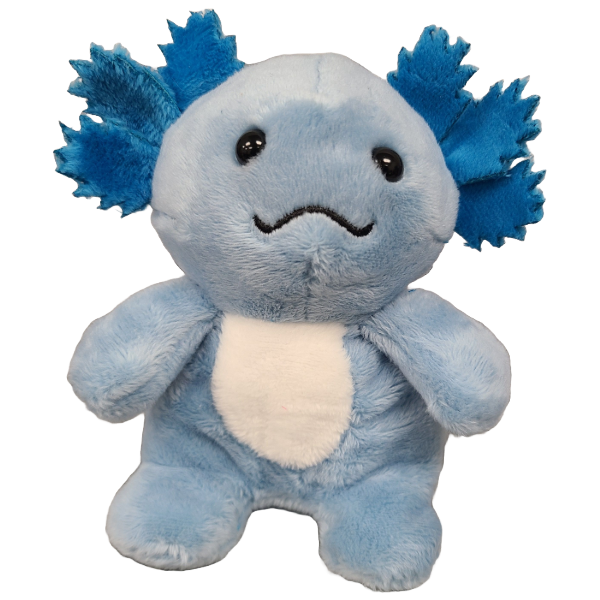 Canned Gifts - Noodle The Canned Blue Axolotl - Stuffed Animal