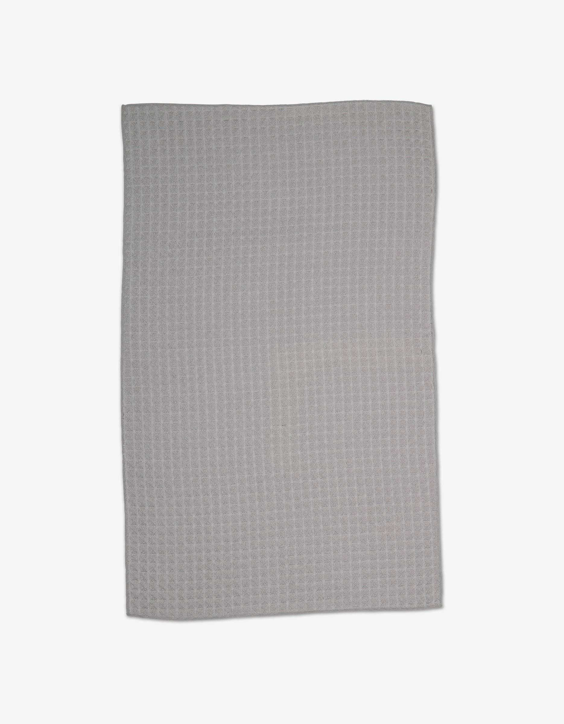 Geometry - Stone - Waffle Hand Towel