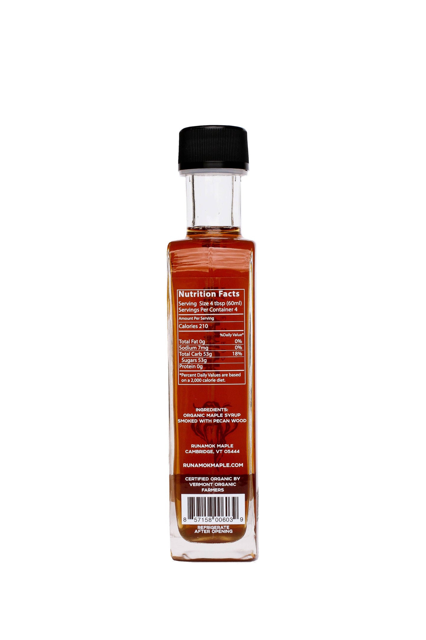 Runamok - Smoked Maple Syrup - 250 mL