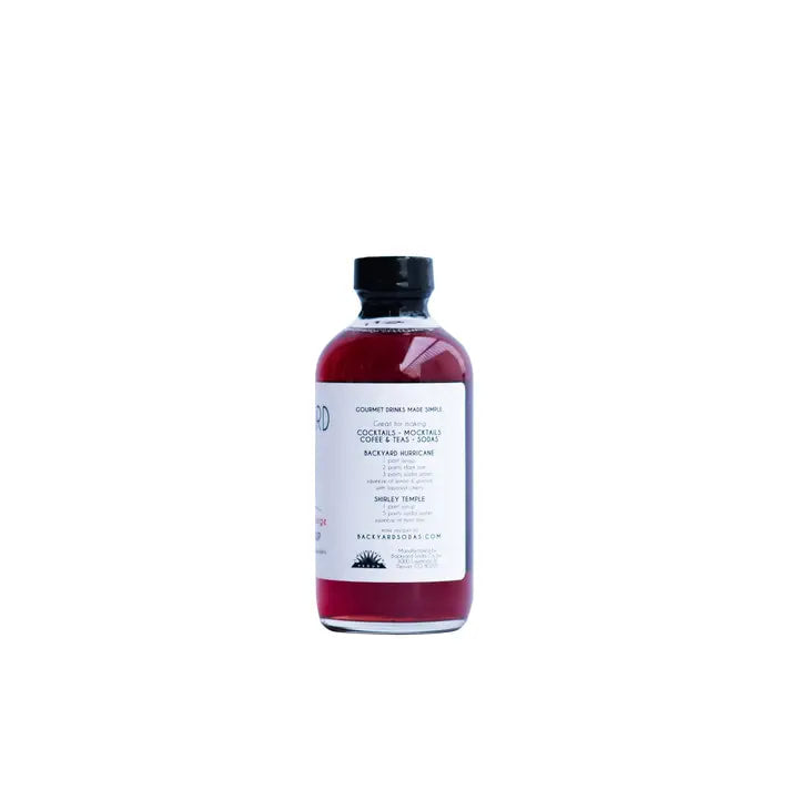 Backyard Bev Co. - Pomegranate Orange-Blossom Cocktail Syrup