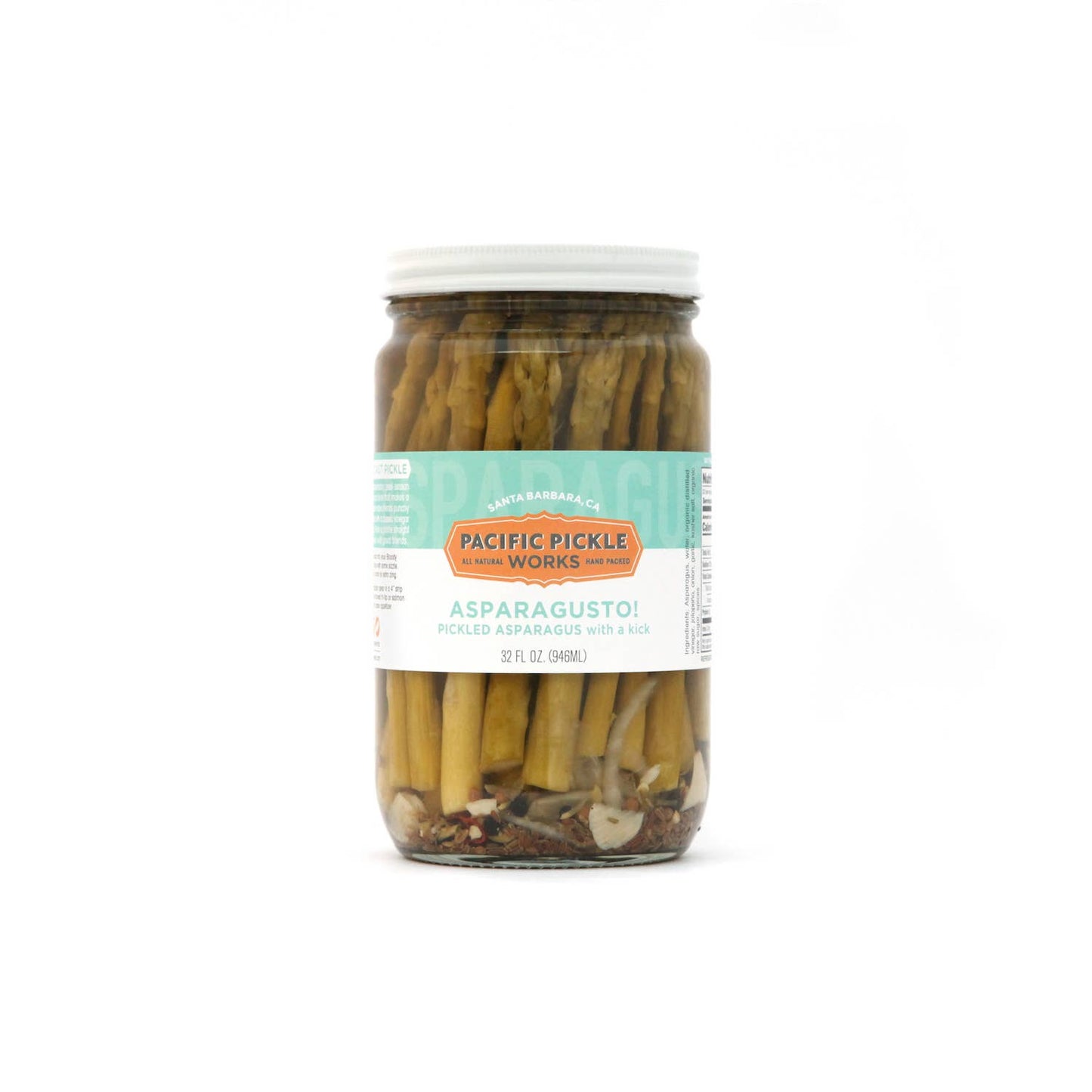 Pacific Pickle Works - Asparagusto - Pickled Asparagus Spears - 16 oz.