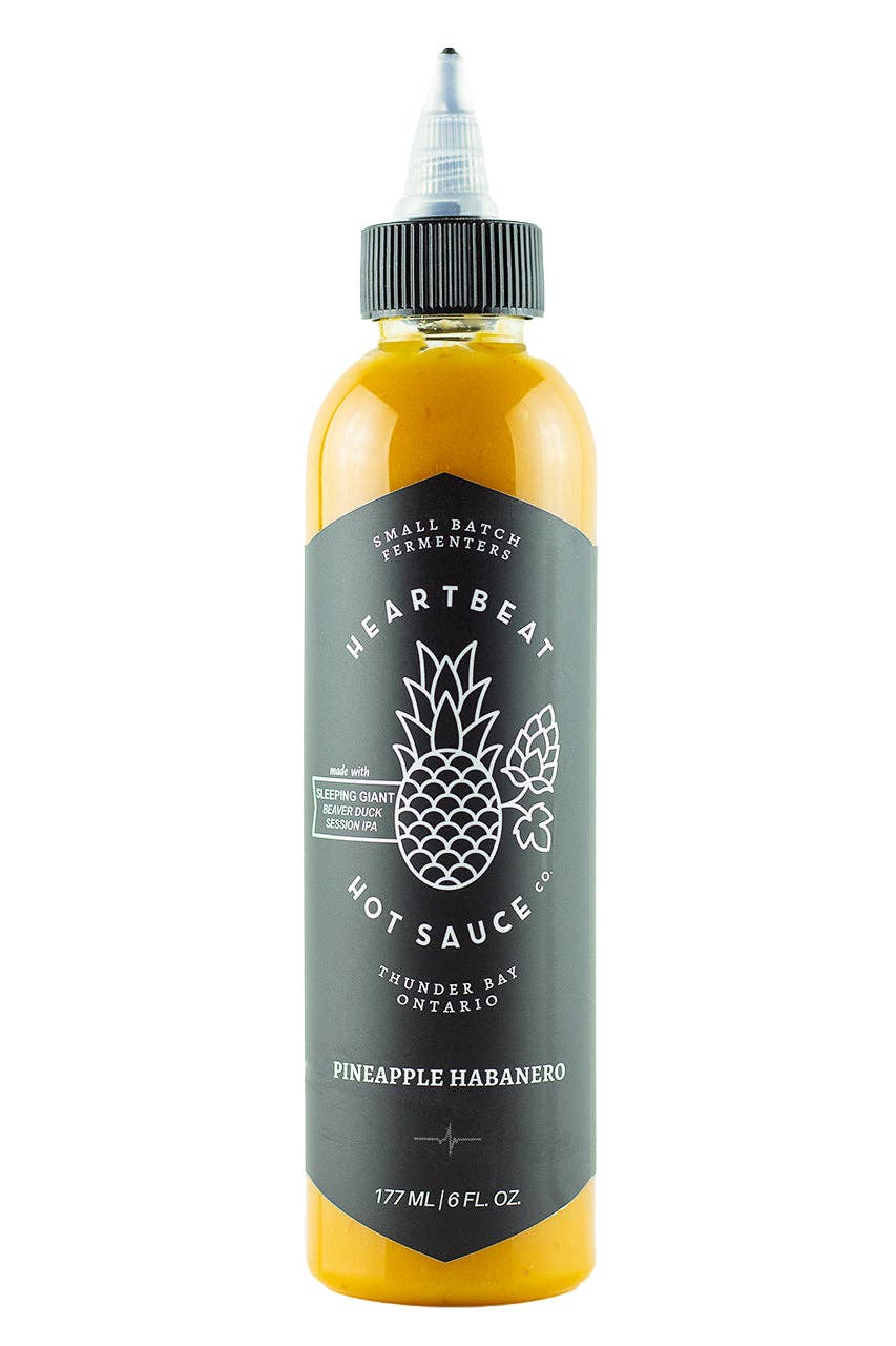 Heartbeat Hot Sauce - Pineapple Habanero Hot Sauce - 6 oz.