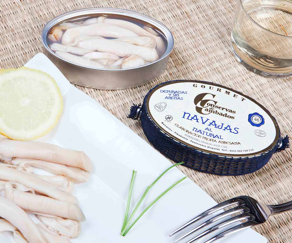 Conservas De Cambados - Razor Shells In Brine 4/6 - 111 g