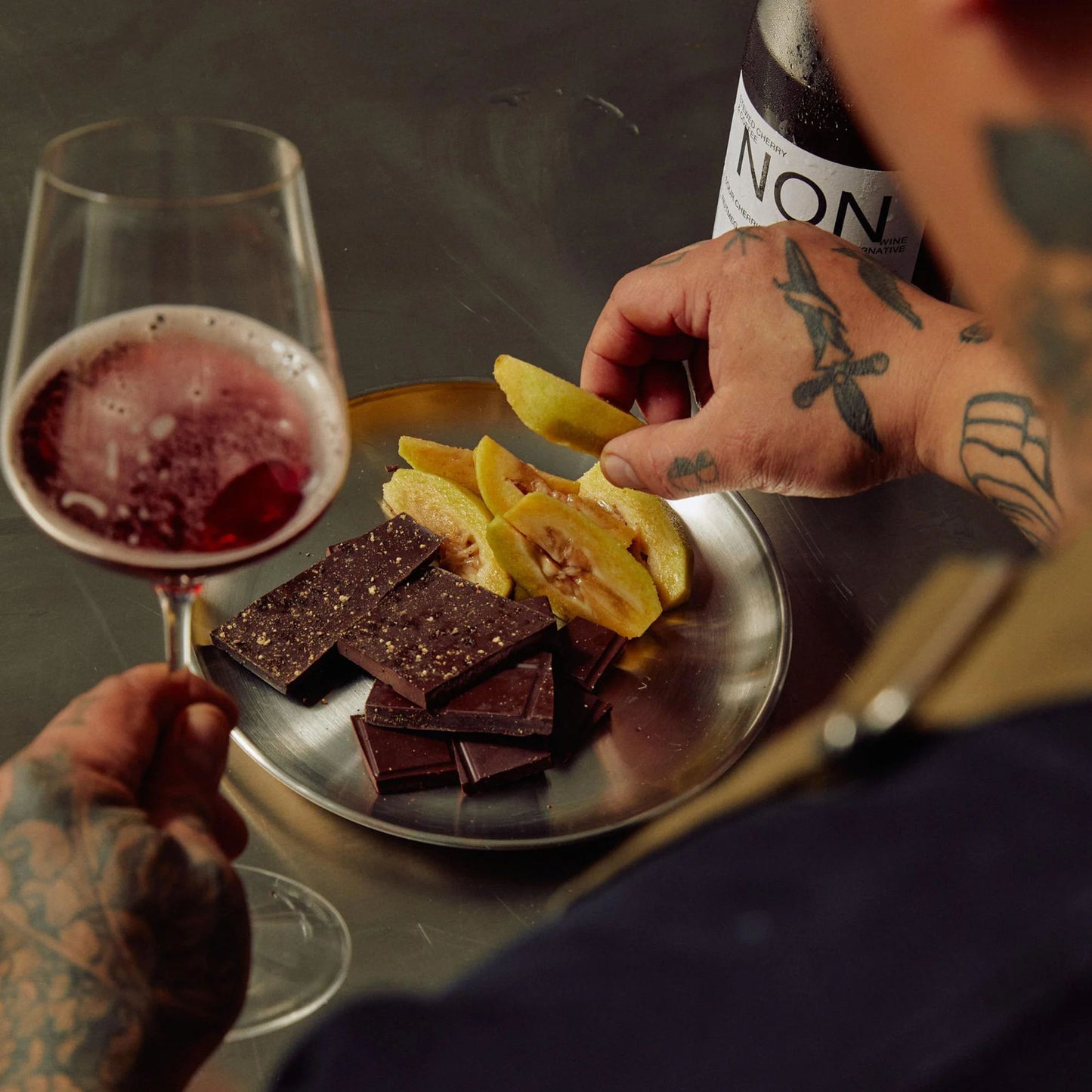 NON - NON7 Stewed Cherry & Coffee - Non-Alcoholic Sparkling - 750 mL