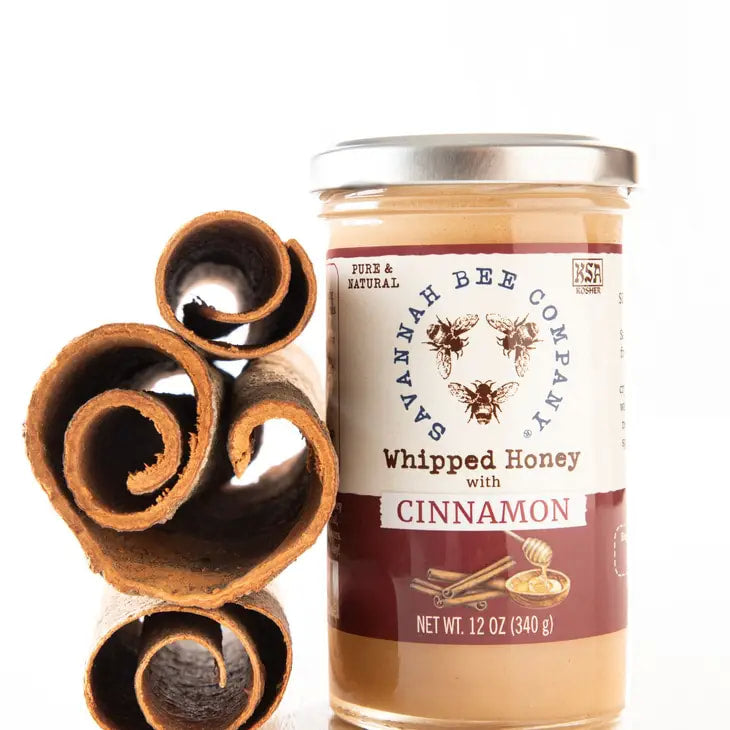 Savannah Bee Company - Whipped W/Cinnamon - 12 oz.
