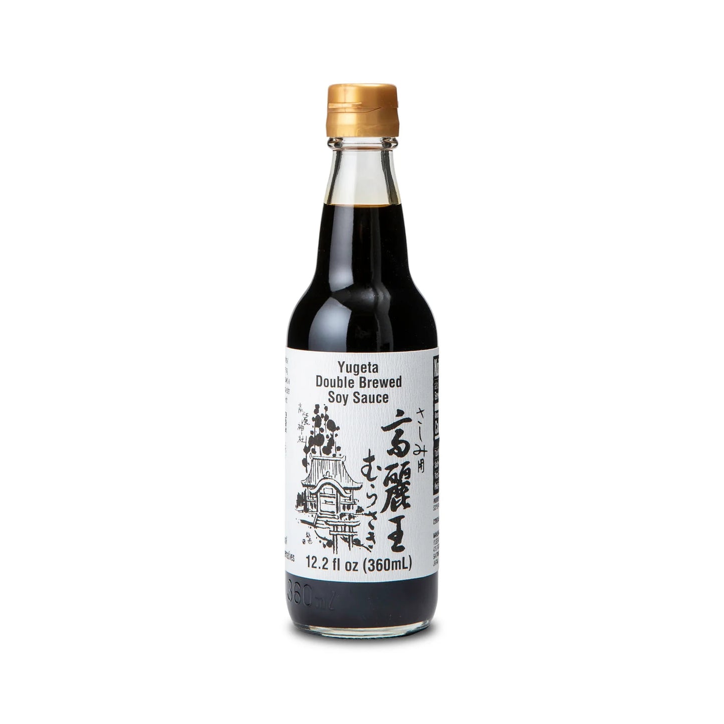 The Japanese Pantry - Yugeta Shoyu - Double Brewed Soy Sauce - 360 mL