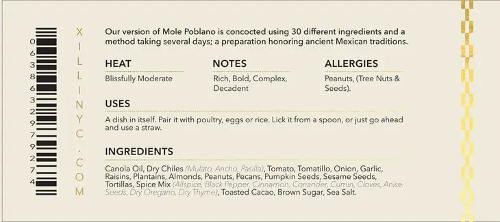 XILLI - Mole Poblano
