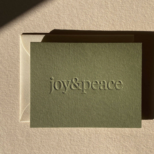 Jaymes Paper - Joy & Peace No. 01