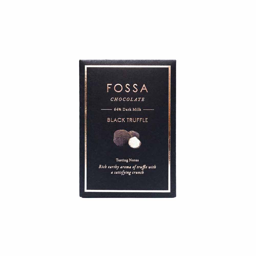 Fossa - Black Truffle - Dark Milk Chocolate - 50g