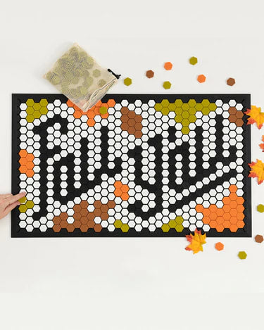 Letterfolk - Tile Mat - Black Standard