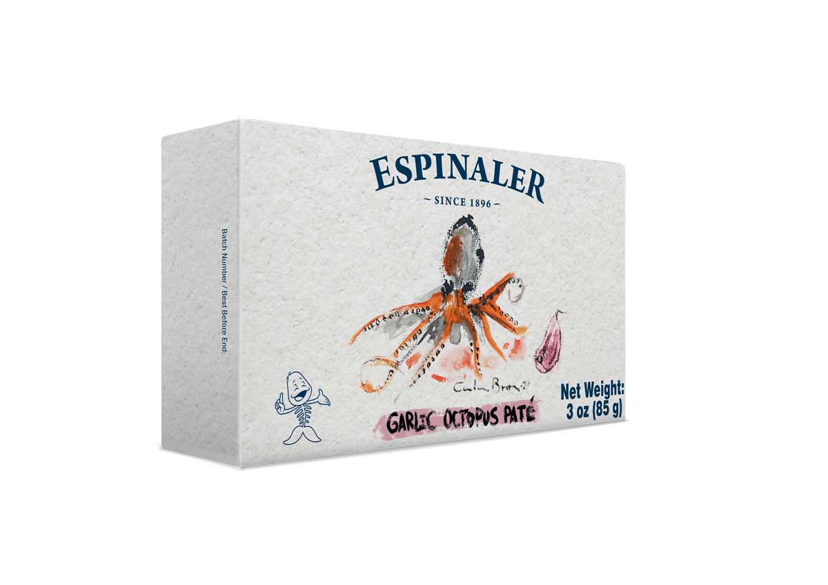 Espinaler - Octopus Pate w/ Garlic - 90 g