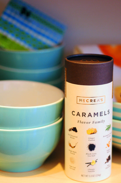 McCrea's Candies - Caramels Tall Tube - Flavor Family - 5.5 oz.