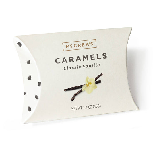 McCrea's Candies - Caramels Pillow Box - Classic Vanilla - 1.4 oz.