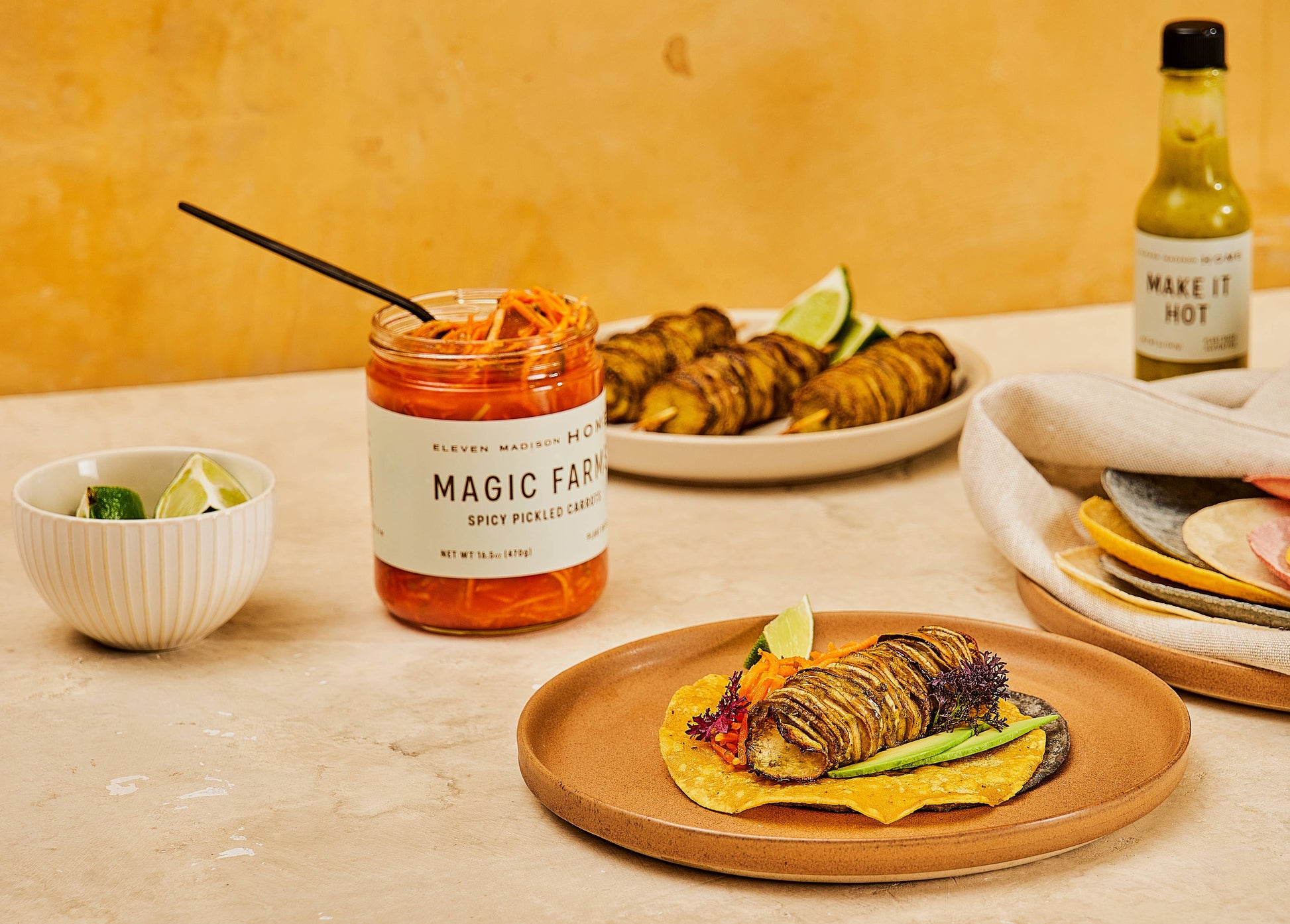 Eleven Madison Home - Magic Farms - Spicy Pickled Carrots