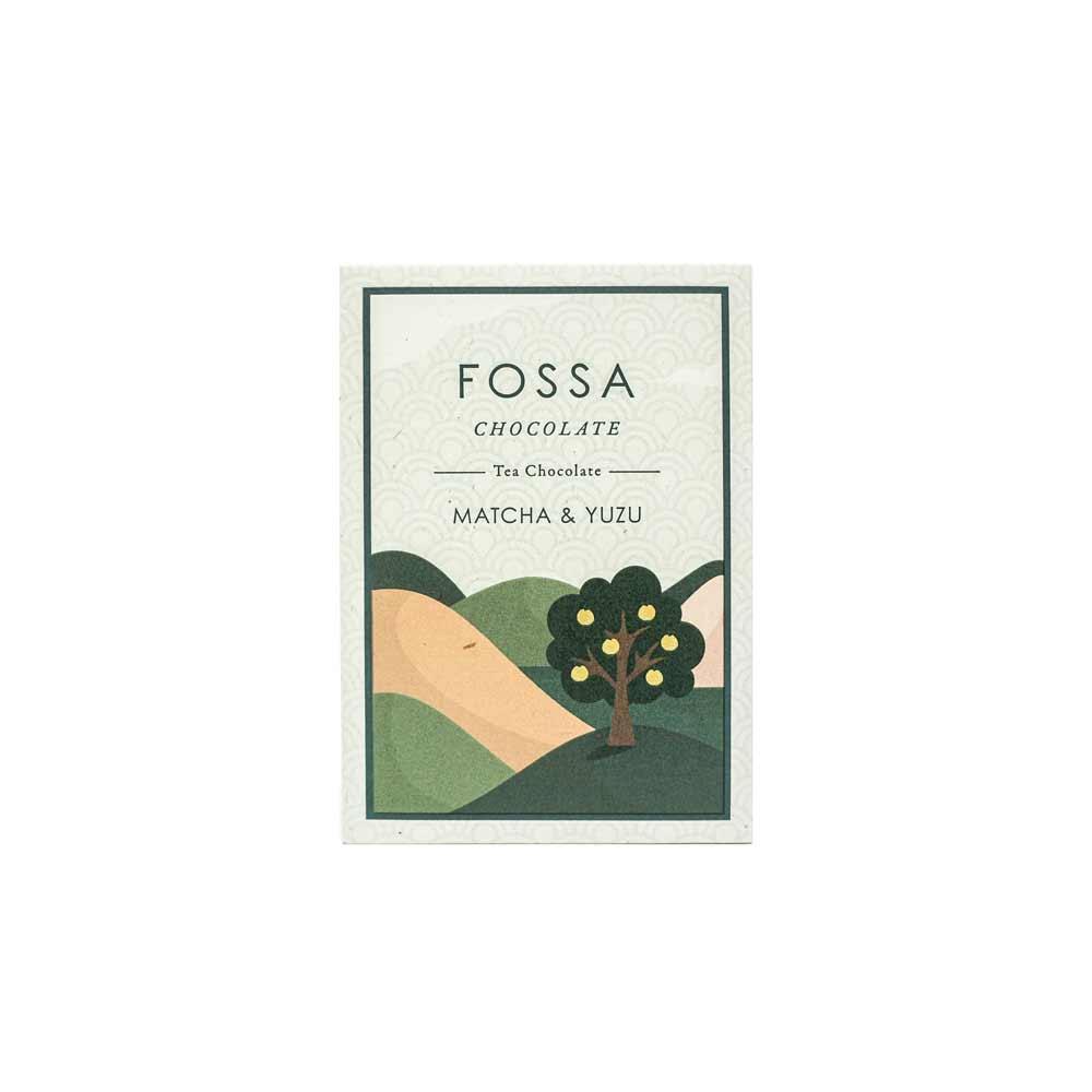 Fossa - Matcha & Yuzu Chocolate - Limited Release - 50 g