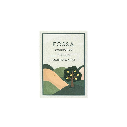 Fossa - Matcha & Yuzu Chocolate - Limited Release - 50 g