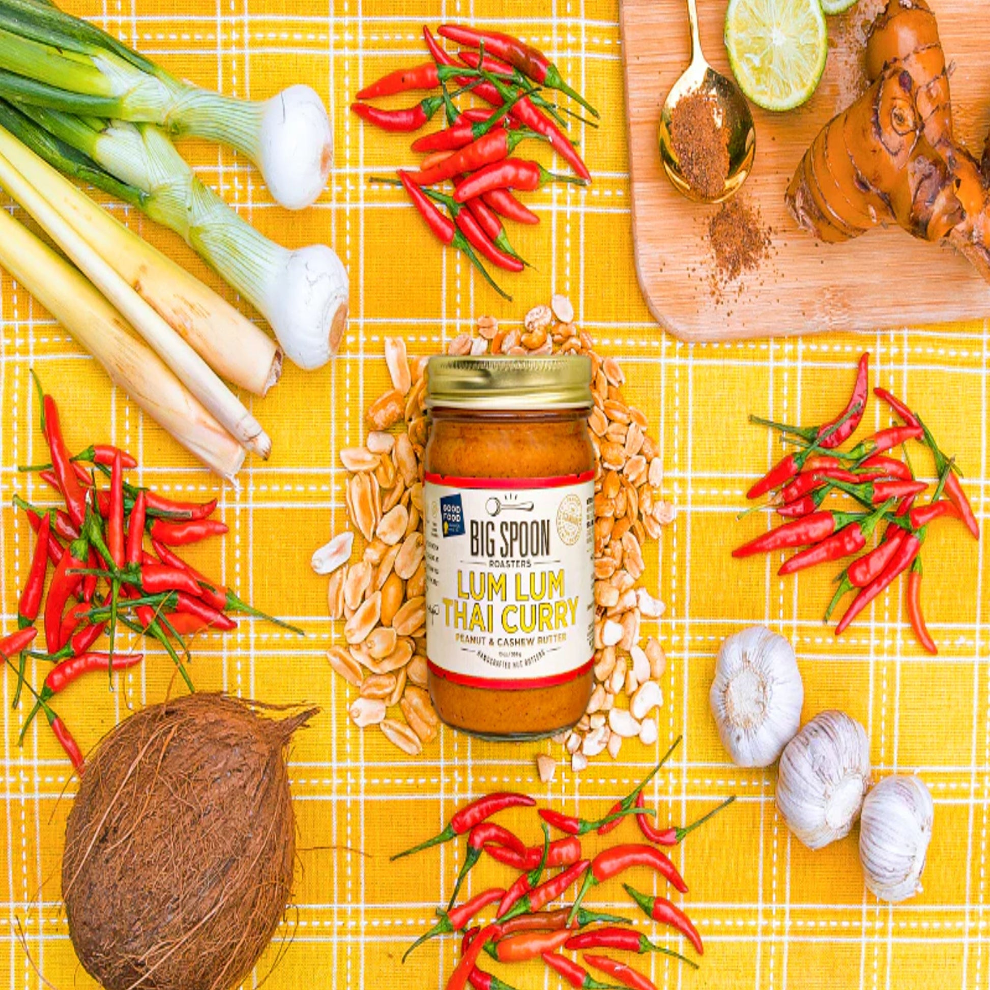 Big Spoon Roasters - Lum Lum Thai Curry Peanut & Cashew Butter