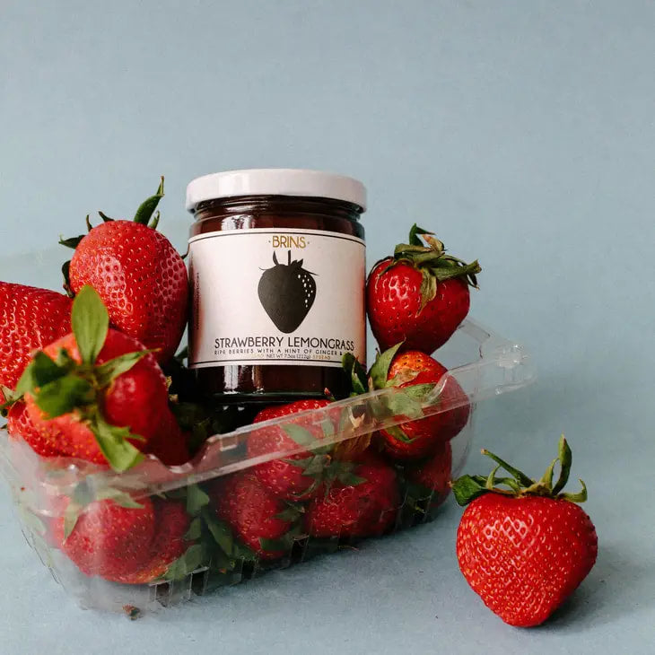 BRINS - Strawberry Lemongrass Spread & Preserve