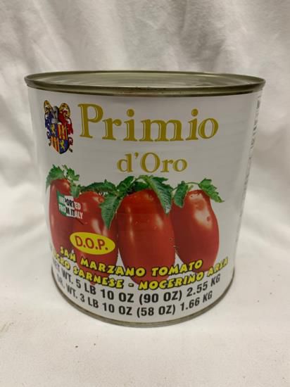 Primio d'Oro - San Marzano Peeled Tomatoes - DOP - 2.5 kg