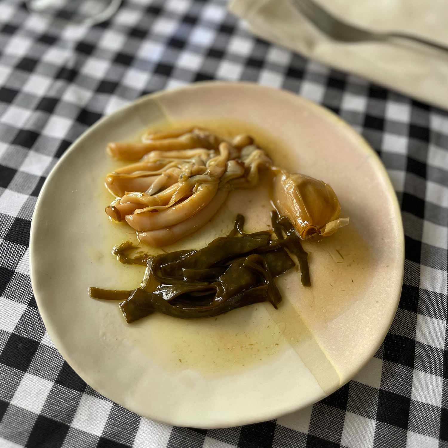 Porto-Muiños - Razor Clams W/ Sea Spaghetti & Garlic - 90 g