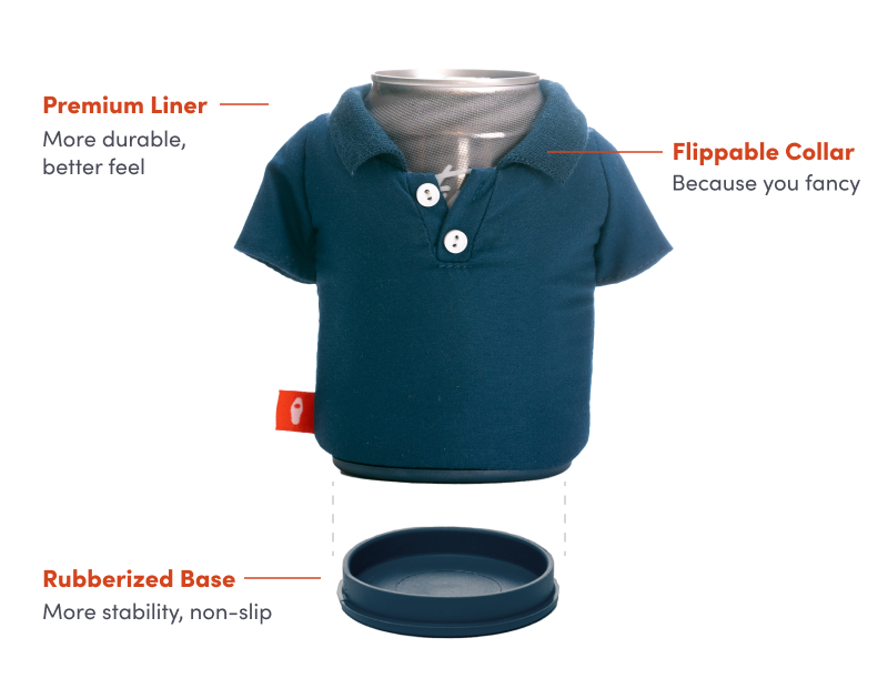 Puffin Drinkwear - The Polo - Dusty Rose