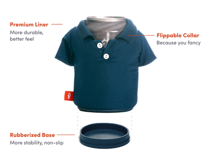 Puffin Drinkwear - The Polo - Dusty Rose