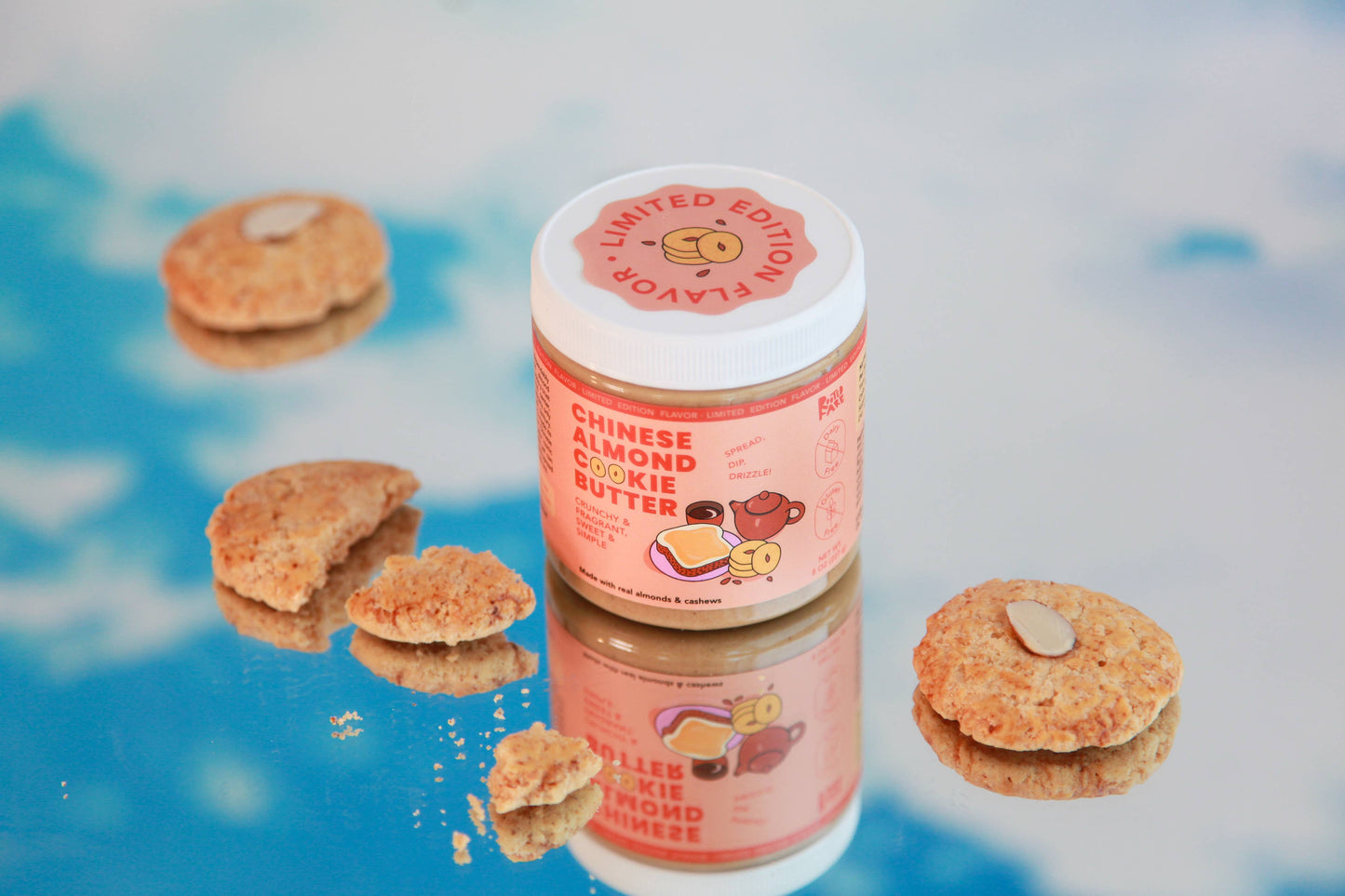 Rooted Fare - Chinese Almond Cookie Butter - 8 oz.