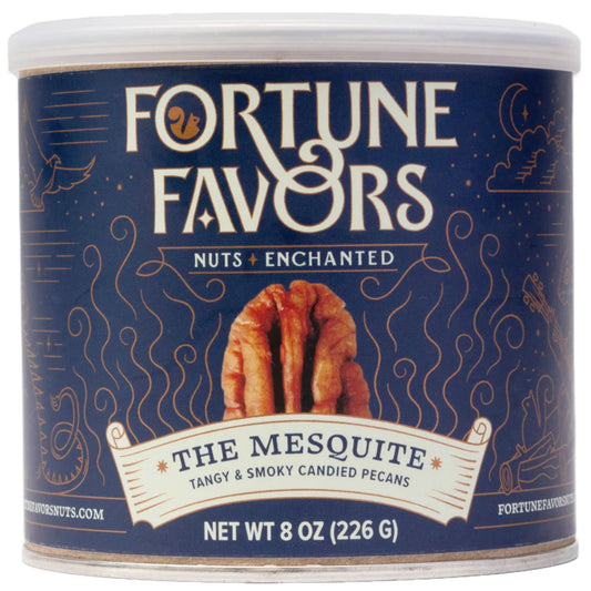 Fortune Favors - The Mesquite - Tangy & Smoky Candied Pecans - 8 oz.