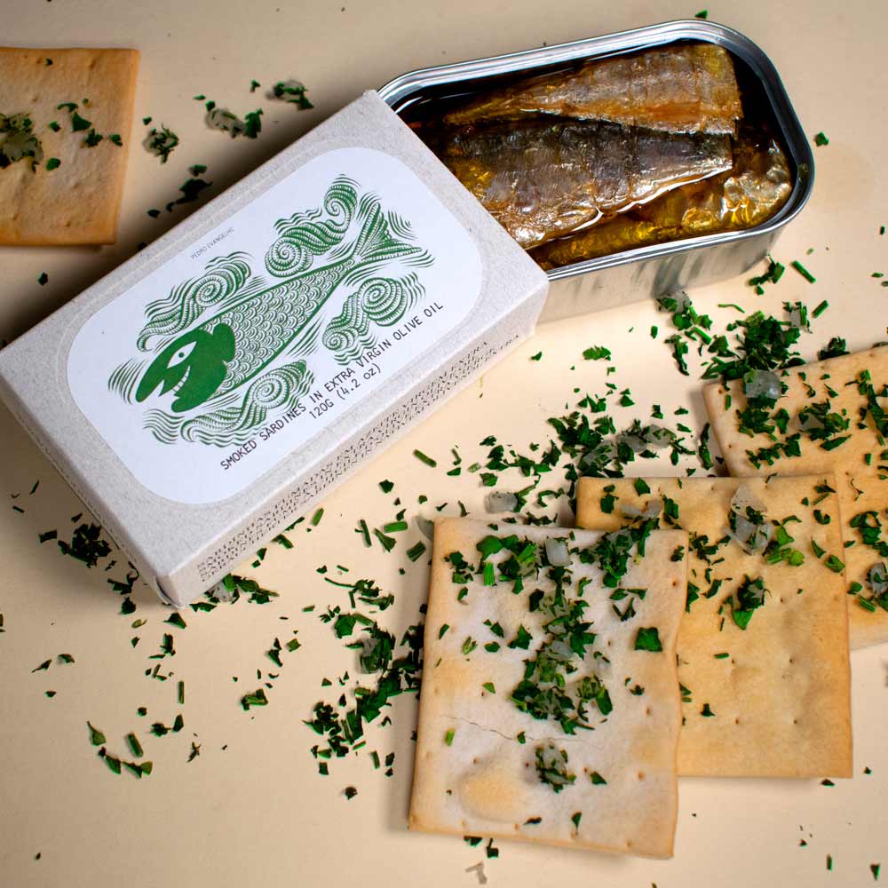 José Gourmet - Smoked Sardines In Extra Virgin Olive Oil - 120 g