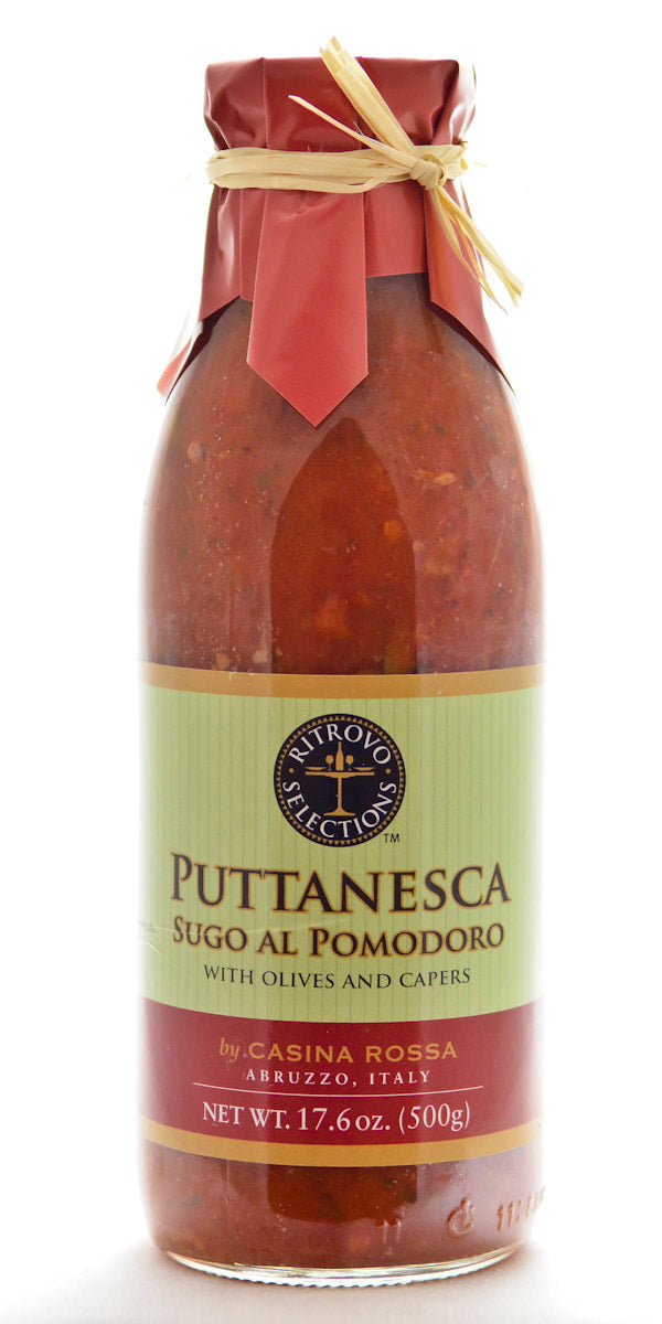 Ritrovo Selections - Casina Rossa - Italian Puttanesca Sauce - 17.6 oz.