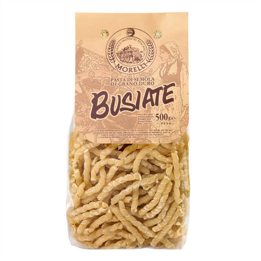 Morelli - Busiate Trapanesi - Organic Pasta - Sicily - 500 g
