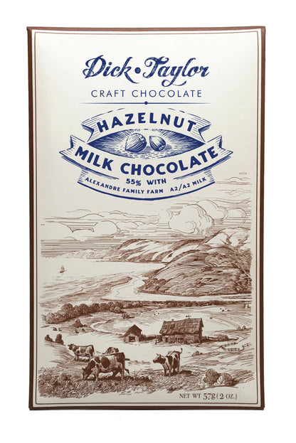 Dick Taylor - Milk Chocolate w/ Hazelnuts - 55%