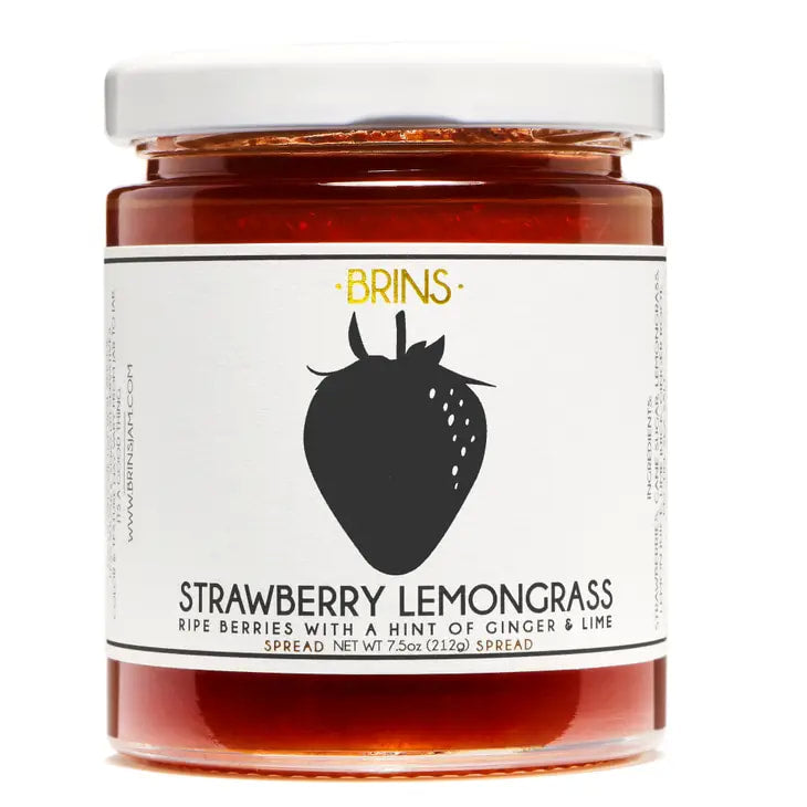 BRINS - Strawberry Lemongrass Spread & Preserve