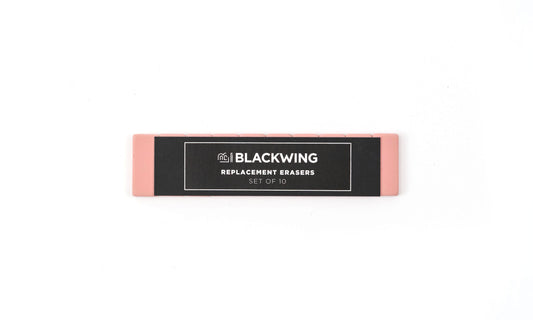 Blackwing - Replacement Erasers - Pink (Set Of 10)