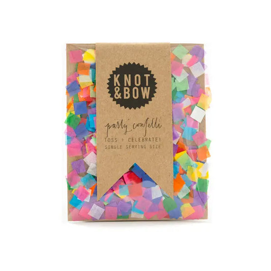 Knot & Bow - Tiny Rainbow Single Serving Size Confetti