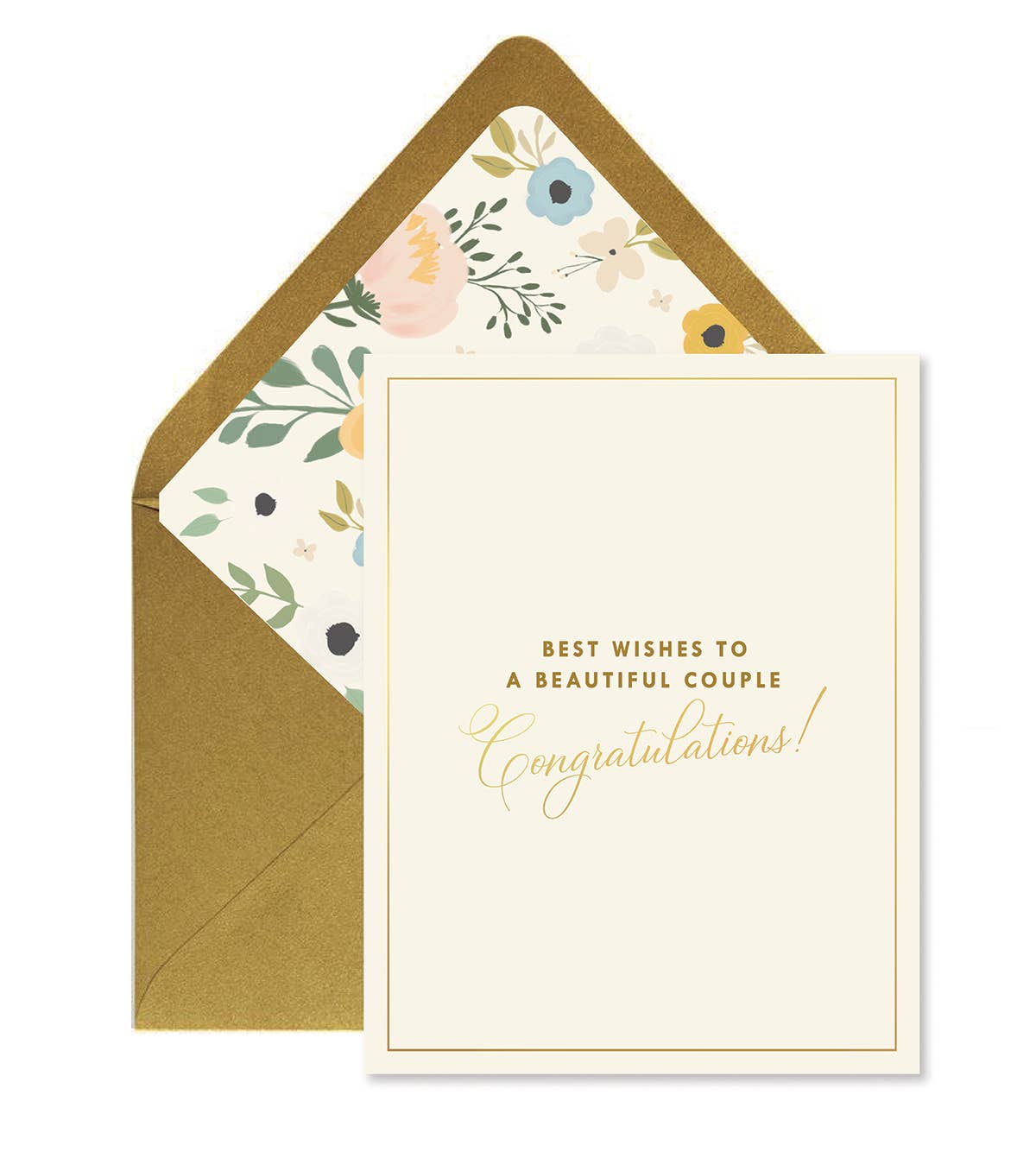 Ginger P. Designs - Beautiful Couple - Wedding Greeting Card