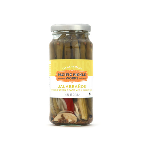 Pacific Pickle Works - Jalabeaños - Pickled Green Beans - 16 oz.