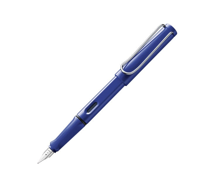 Lamy - Safari Fountain Pen - Blue - Medium