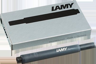 Lamy - Fountain Pen Ink Refill - T10 - Black - 5 Cartridges