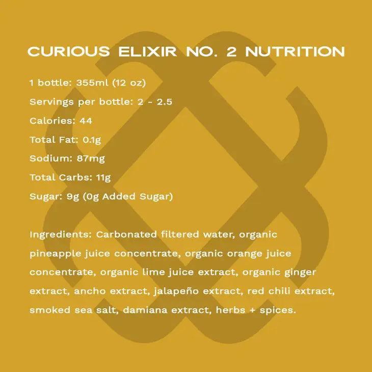 Curious Elixirs - Curious Elixir No. 2 - Non-Alcoholic Cocktail