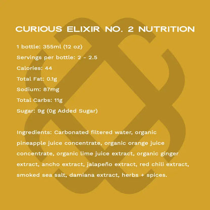 Curious Elixirs - Curious Elixir No. 2 - Non-Alcoholic Cocktail