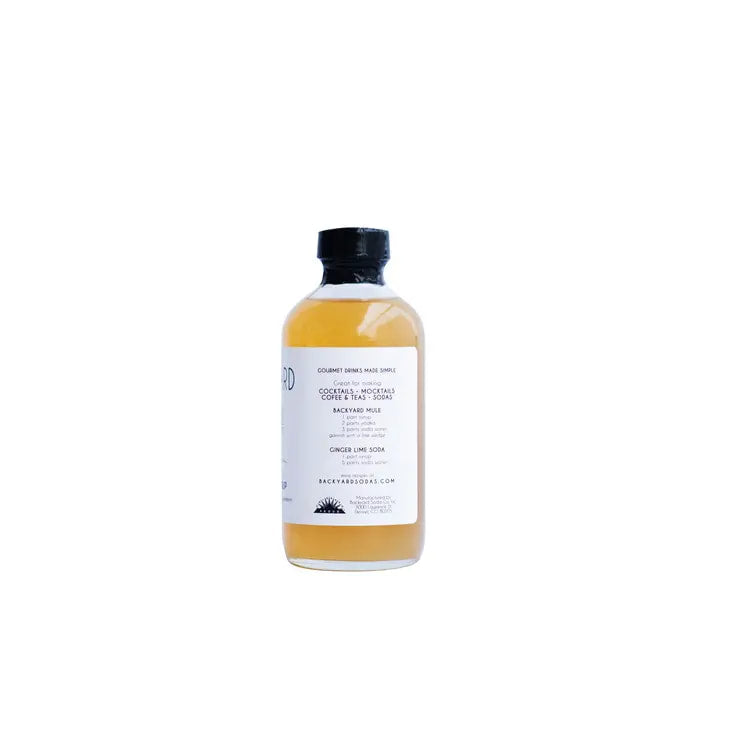 Backyard Bev Co. - Ginger Lime Cocktail Syrup