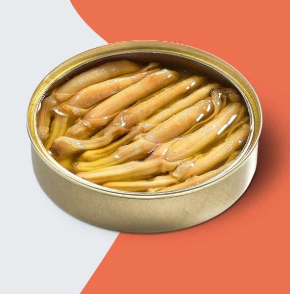 Gueyu Mar - Chargrilled Razor Clams In EVOO